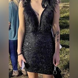 Black Prom or Cocktail Dress